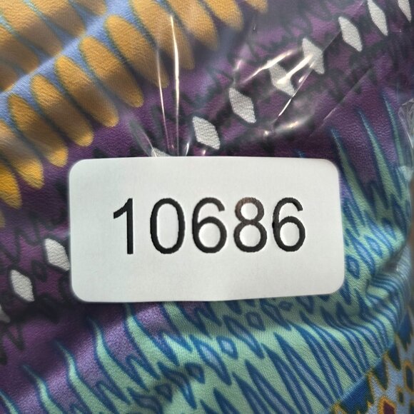 Womens Rock 47 Wrangler Western Multicolor Dress Dolman Sleeve Lined Size S - Picture 7 of 8